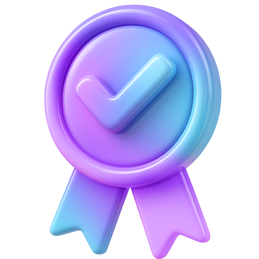 3D ribbon badge icon illustrating how to earn Smiles reward points on food delivery to pay for future orders