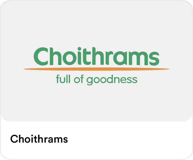 Choithrams Grocery Store front logo highlighting online grocery delivery deals, fresh supermarket essentials, and everyday food discounts on the Smiles app in the UAE.