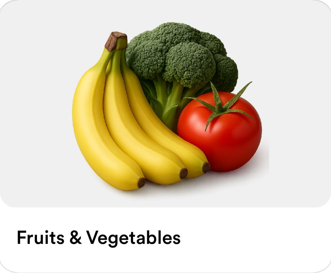 Fresh Fruits & Vegetables from the supermarket marketplace highlighting online grocery delivery options and supermarket discounts on the Smiles app in the UAE.